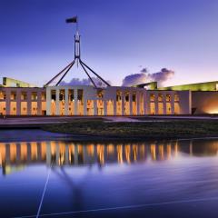 Parliament House building, Canberra